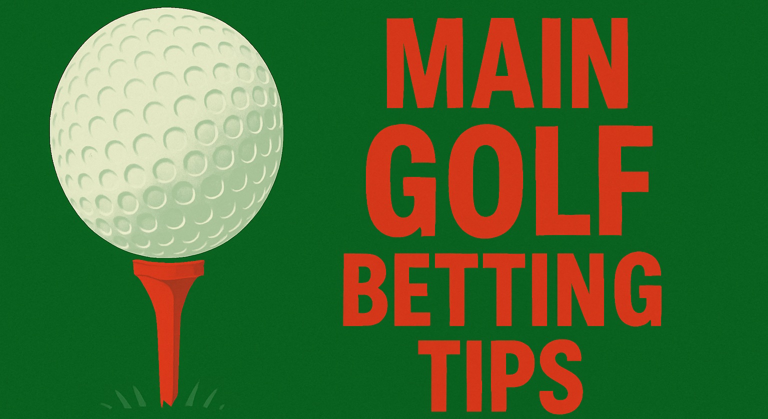 Main Golf Betting Tips