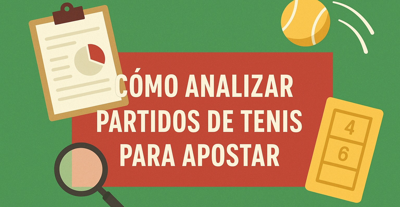 Cómo Analizar Partidos de Tenis para Apostar
